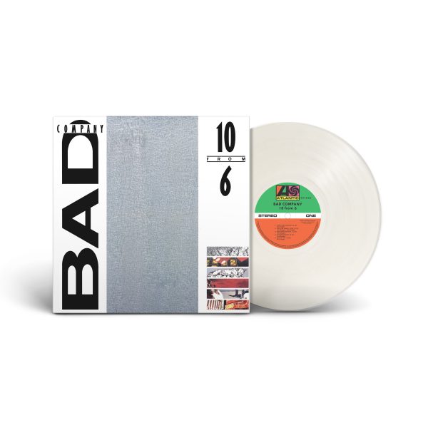 BAD COMPANY – 10 FROM 6 milky clear vinyl LP (Rocktober 2023, Limited, Indie Exclusive)