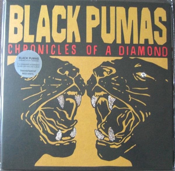 BLACK PUMAS – CHRONICLES OF A DIAMOND transparent red vinyl LP