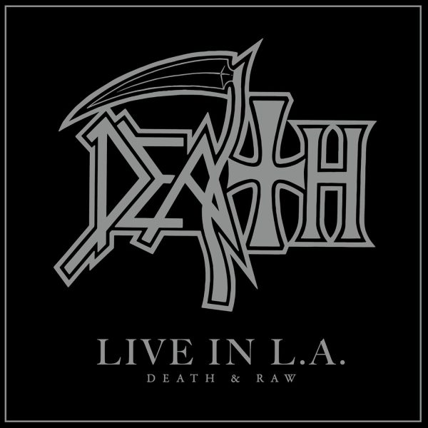 DEATH – LIVE IN L.A. splatter   LP2