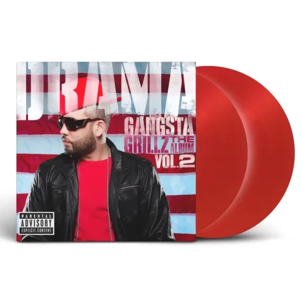 DJ DRAMA GANGSTA GRILLIZ –  VOL. 2 red vinyl LP2