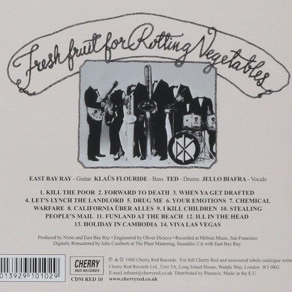 DEAD KENNEDYS – FRESH FRUIT FOR ROTTING VEGETABLES CD