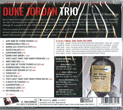 JORDAN DUKE – COMPLETE 1954-62 RECORDINGS CD