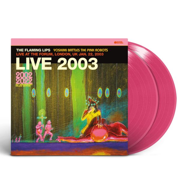 FLAMING LIPS – LIVE AT THE FORUM ltd pink vinyl LP2