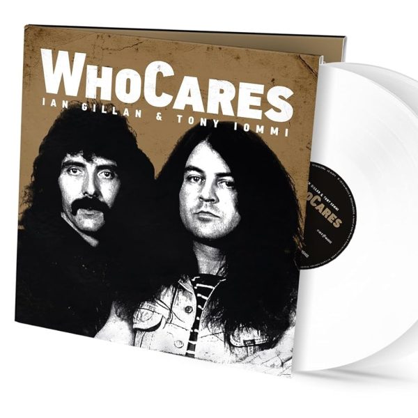 GILLAN IAN & TOMMY IOMMY – WHO CARES white   LP