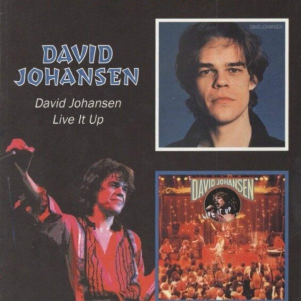 JOHANSEN DAVID – DAVID JOHANSEN/LIVE IT UP CD