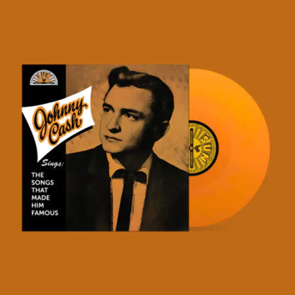 CASH JOHNNY – SINGS THE SONGS THAT MADE HIM FAMOUS ltd orange vinyl LP