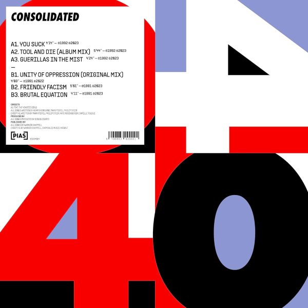 CONSOLIDATED – PIAS 40 12”EP