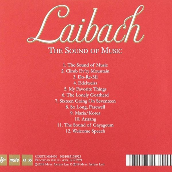 LAIBACH – SOUND OF MUSIC   CD