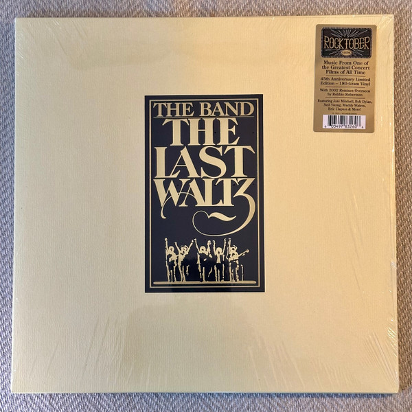 BAND – LAST WALTZ 45th anniversary ltd edition LP3