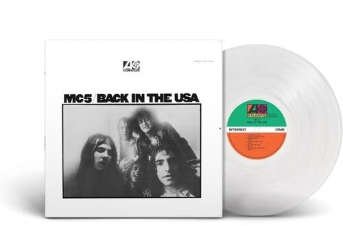 MC5 – BACK IN THE USA (Rocktober ltd crystal clear vinyl LP)