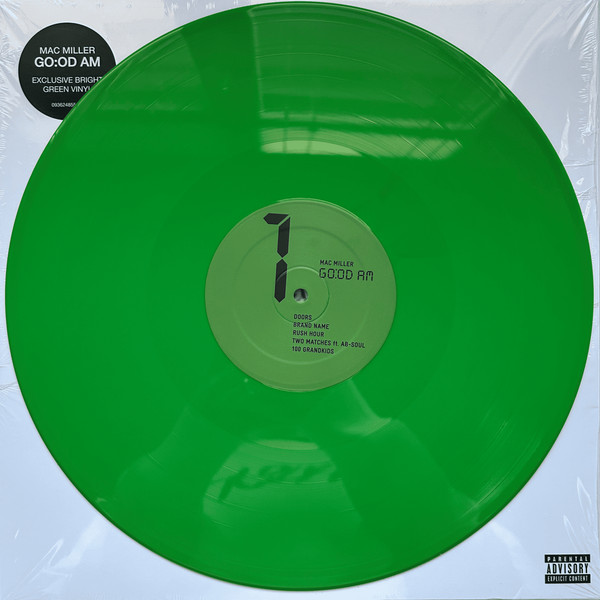 Mac Miller - GO:OD AM (Green) Vinyl Record