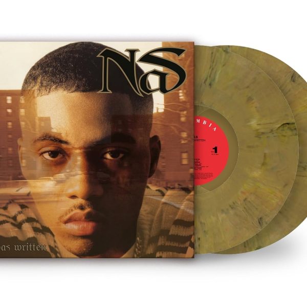 NAS – IT WAS WRITTEN gold and black marble vinyl LP2