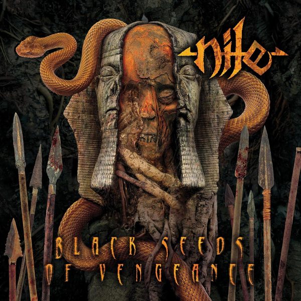 NILE – BLACK SEEDS OF VENGEANCE custom spinnernwith splatter edition LP