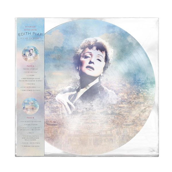 PIAF EDITH – LA VIE EN ROSE BEST OF picture vinyl  LP