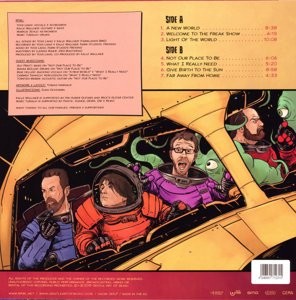 RPWL – TALES FROM OUTER SPACE coloured vinyl LP