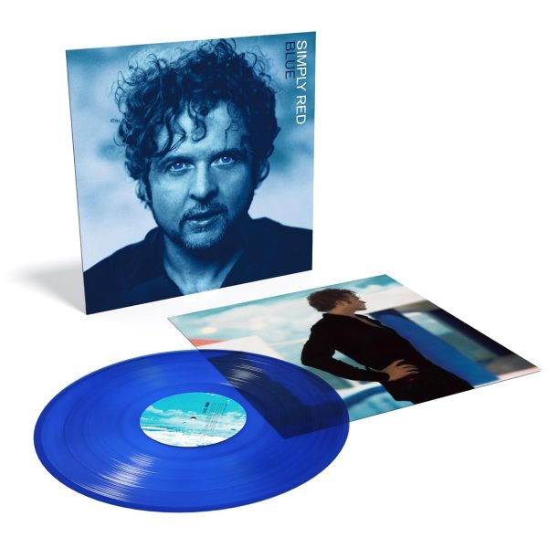 SIMPLY RED – BLUE transarent blue vinyl LP