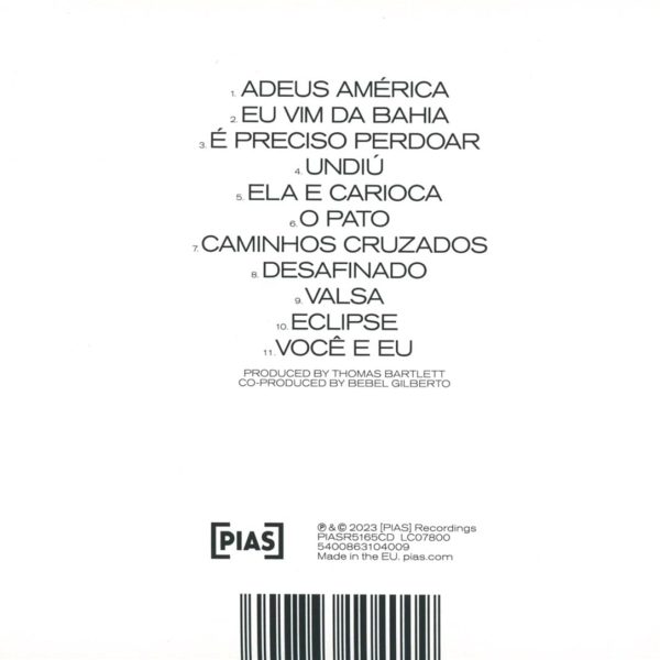 GILBERTO BEBEL – JOAO   CD