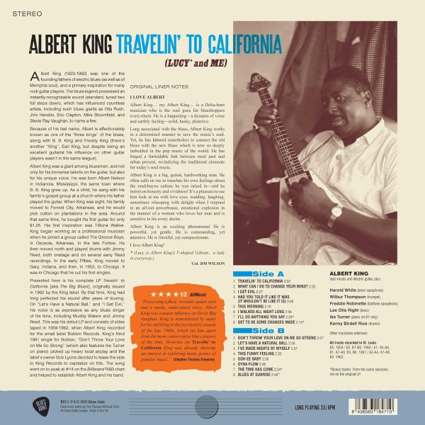 KING ALBERT – TRAVELIN TO CALIFORNIA LP