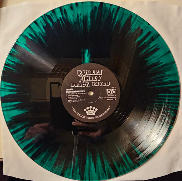 FINLEY ROBERT – BLACK BAYOU green & black splatter vinyl LP