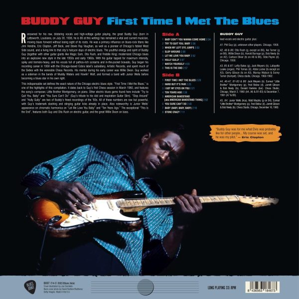 GUY BUDDY – FIRST TIME I MET THE BLUES LP