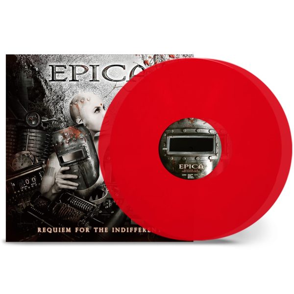 EPICA – REQUIEM FOR THE INDIFFERENT transparent red vinyl LP2