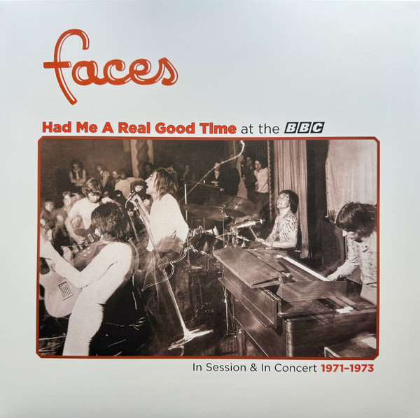 FACES – HAD ME A REAL GOOD TIME ltd orange vinyl RSD BLACK FRIDAY 2023 LP