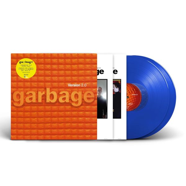 GARBAGE – VERSION 2.0 blue vinyl LP2