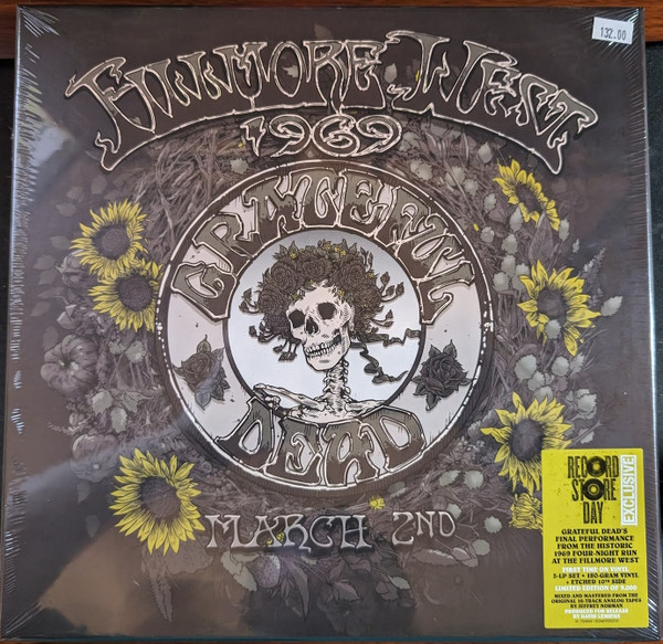 GRATEFUL DEAD – FILMORE WEST 1969,MARCH 2nd RSD BLACK FRIDAY 2023 LP5