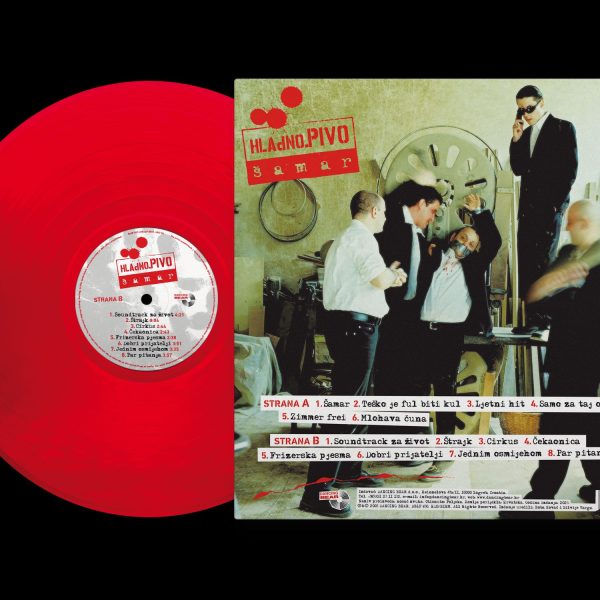 HLADNO PIVO – ŠAMAR LP (red vinyl)