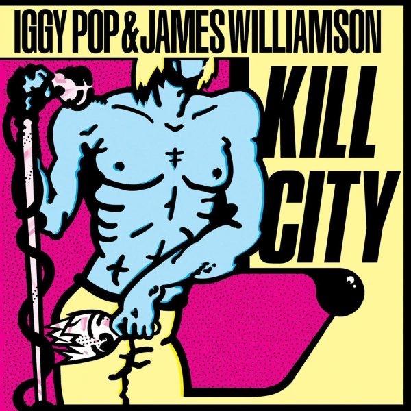 IGGY POP & JAMES WILLIAMSON – KILL CITY orange vinyl LP