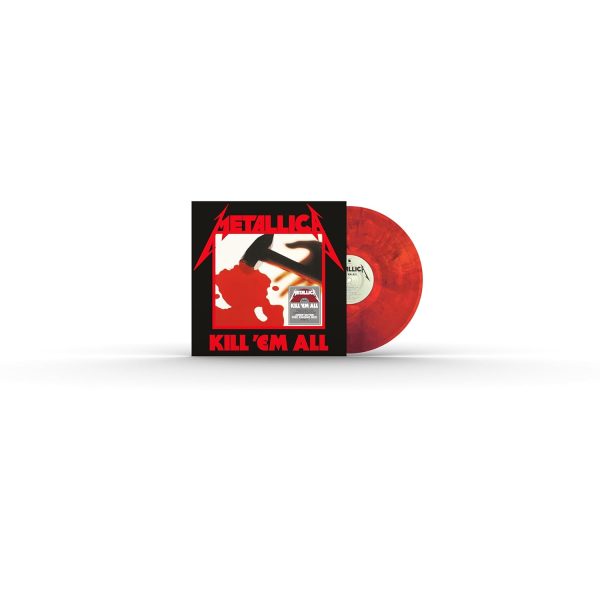 METALLICA – KILL’EM ALL ltd fire engine red vinyl LP