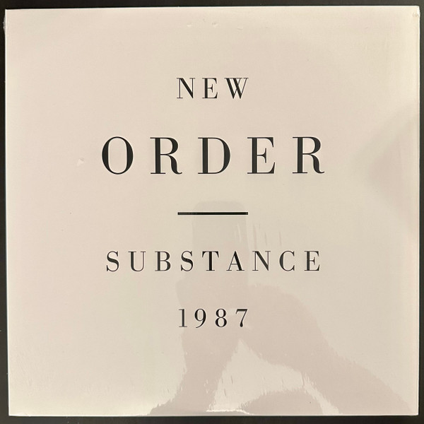 NEW ORDER – SUBSTANCE 1987 red & blue vinyl LP2