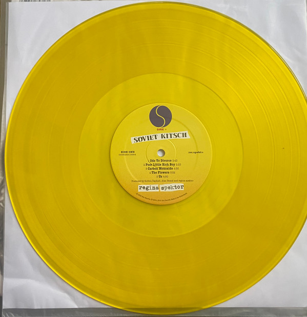 SPEKTOR REGINA – SOVIET KITSCH translucent yellow vinyl LP