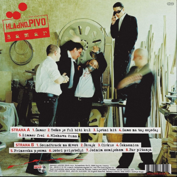 HLADNO PIVO – ŠAMAR LP (black vinyl)