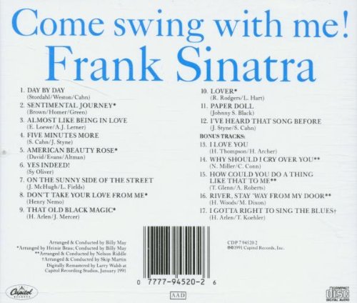 SINATRA FRANK – COME SWING WITH ME CD