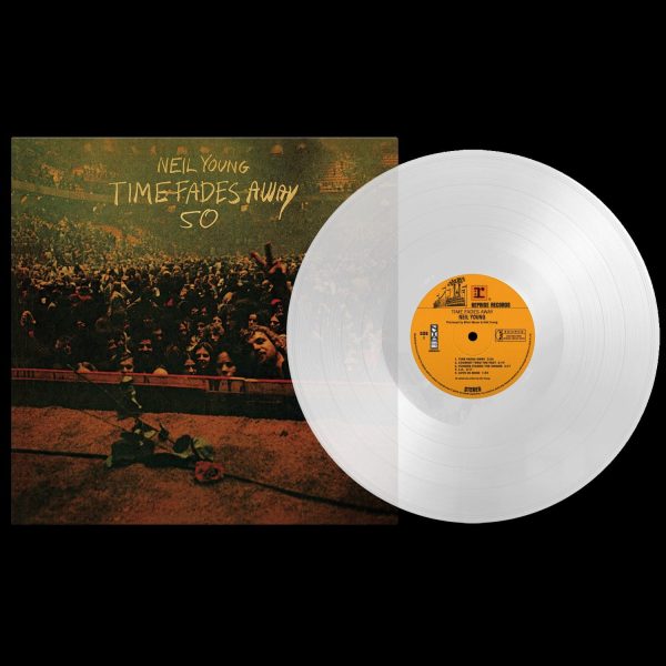 YOUNG NEIL – TIME FADES AWAY 50th anniversary clear vinyl LP