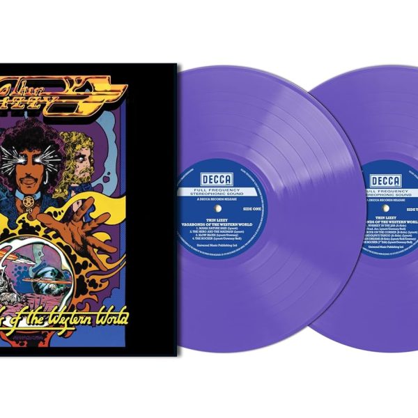 THIN LIZZY – VAGABONDOS OF THE WESTERN WORLD 50 anniversary purple vinyl LP2