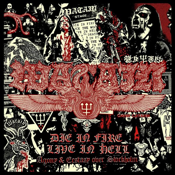 WATAIN – DIE IN FIRE LIVE IN HELL digi pack CD