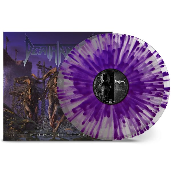 DEATH ANGEL – HUMANICIDE ltd clear purple splatter vinyl LP2