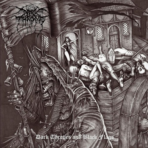 DARKTHRONE – DARK THRONES AND BLACK FLAGS CD