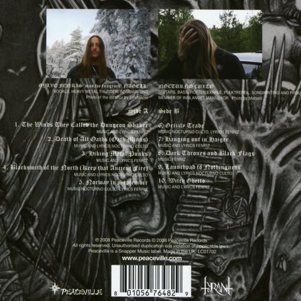 DARKTHRONE – DARK THRONES AND BLACK FLAGS CD