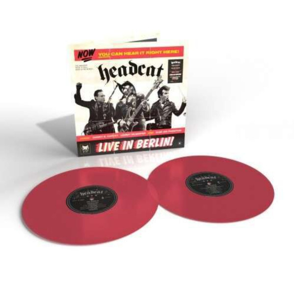 HEADCAT – LIVE IN BERLIN  ltd red vinyl LP2