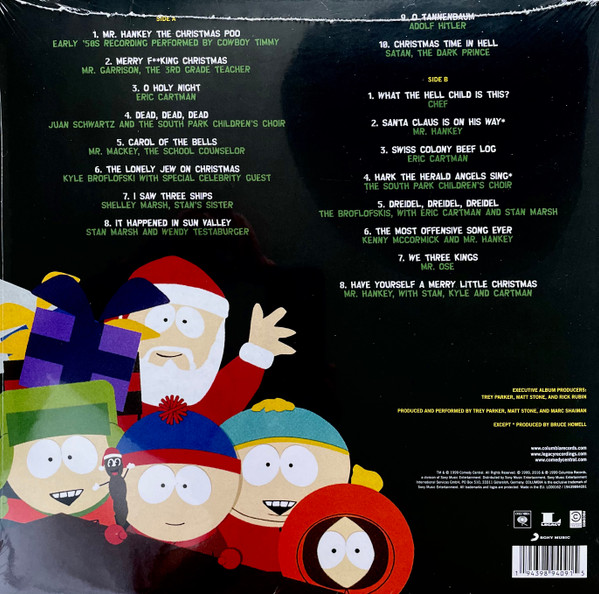 O.S.T. – SOUTH PARK: MR. HANKEYS CHRISTMAS CLASSICS LP