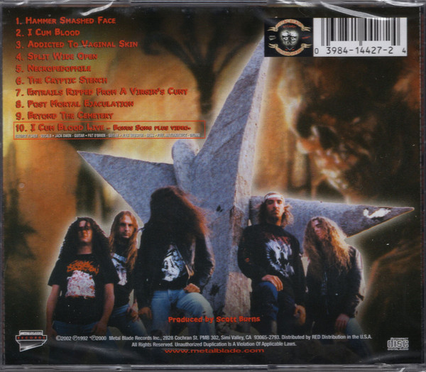 CANIBAL CORPSE – TOMB OF THE MUTILATED CD