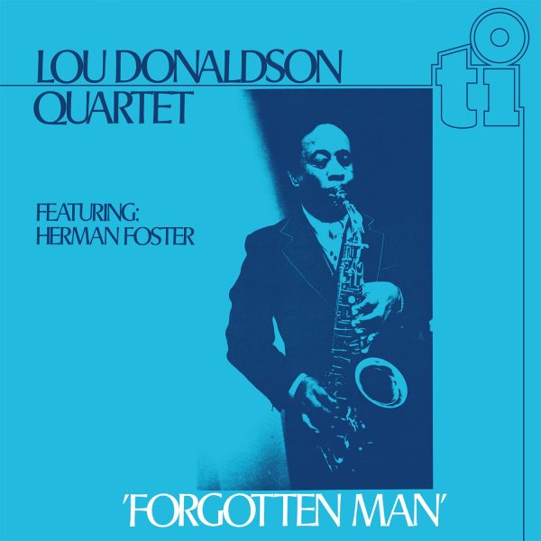 DONALDSON LOU – FORGOTTEN MAN blue vinyl LP