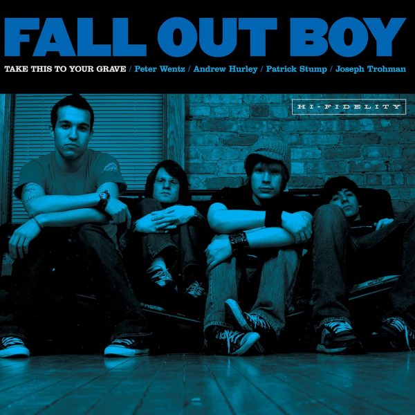 FALL OUT BOY – TAKE THIS TO YOUR GRAVE ltd blue jay vinyl LP