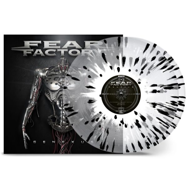 FEAR FACTORY – GENEXUS ltd crystal clear vinyl LP2