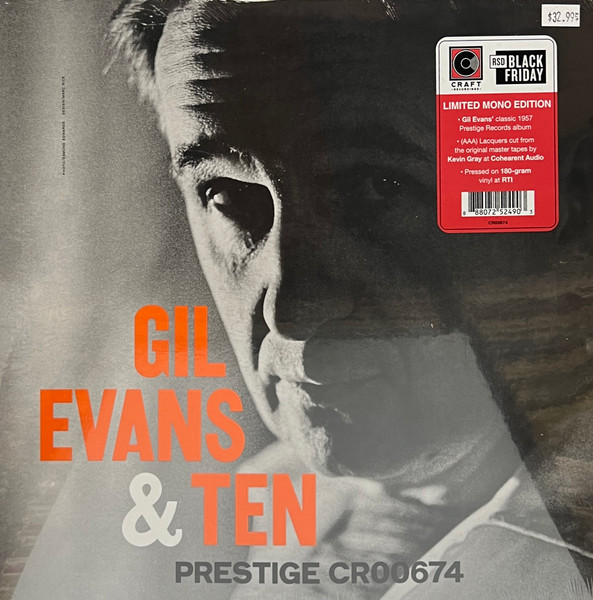 EVANS GIL – GIL EVANS & TEN limited mono black friday 2023 vinyl LP