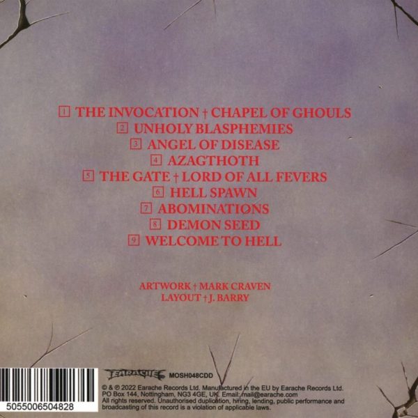 MORBID ANGEL – ABOMINATIONS OF DESOLATION CD