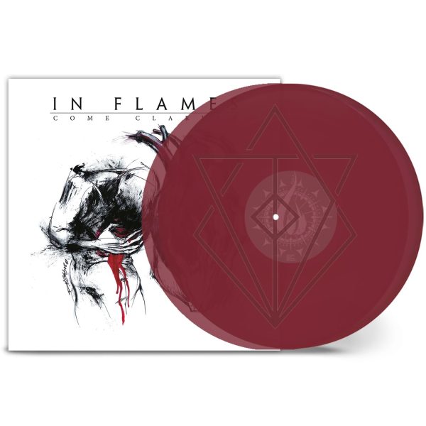 IN FLAMES – COME CLARITY transparent violent vinyl LP2